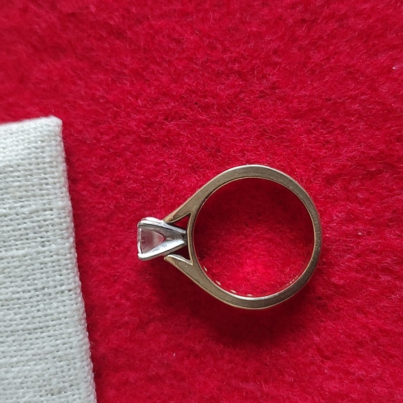 14k Moissenite Engagement Ring - Picture 6 of 8